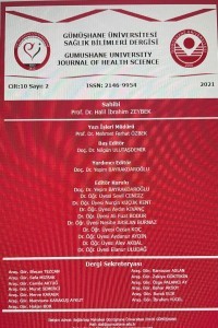 Gümüşhane Üniversitesi Sağlık Bilimleri Dergisi