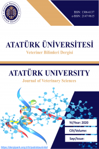 Atatürk Üniversitesi Veteriner Bilimleri Dergisi